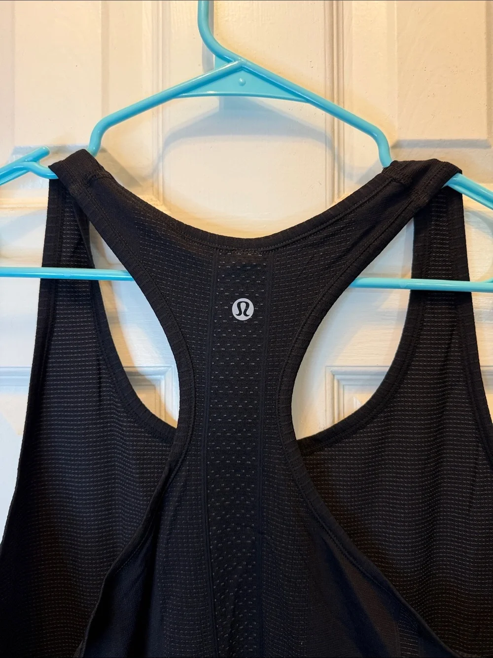 lululemon athletica Black Racerback Tank Top